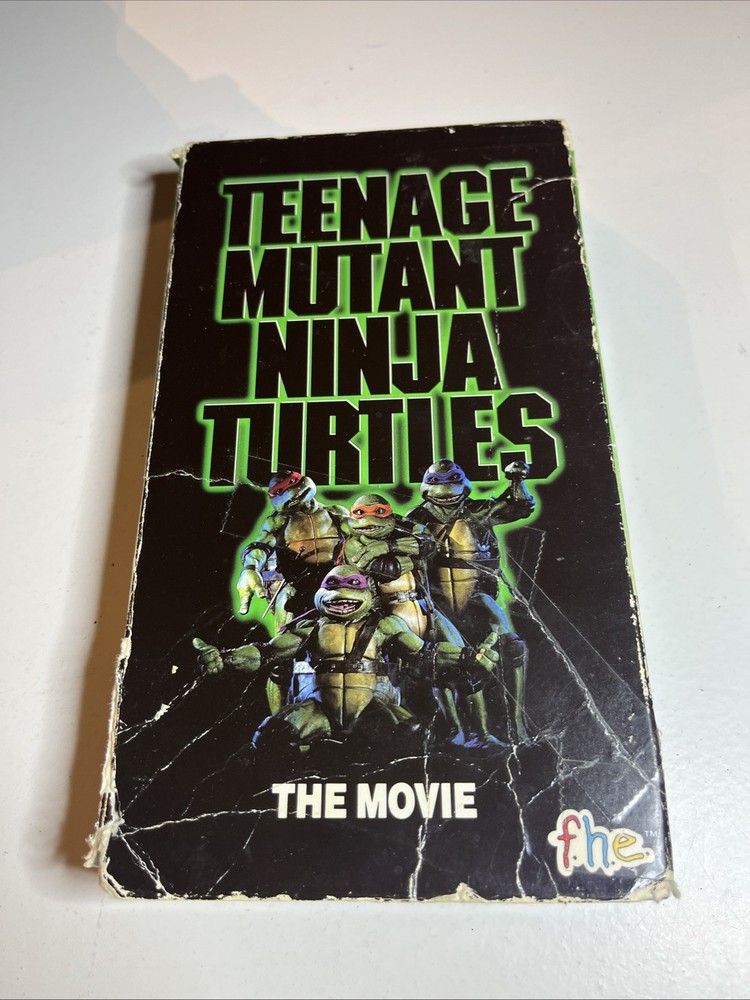 Teenage Mutant Ninja Turtles - The Movie (VHS, 1990)