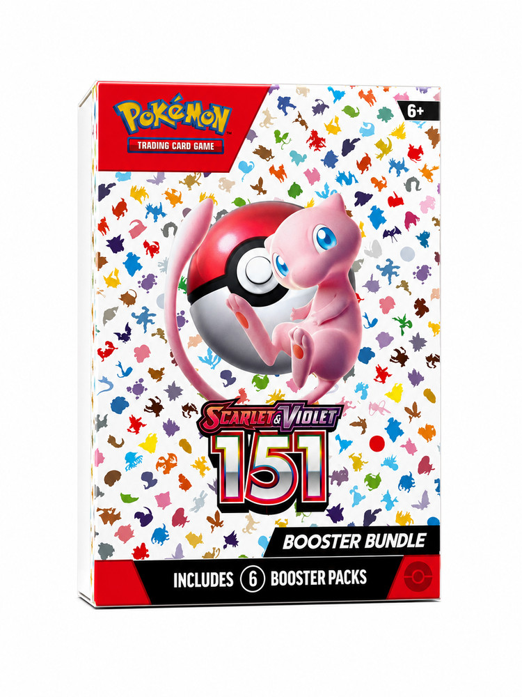 Pokemon Tcg Scarlet & Violet 151 Booster Bundle Box Factory Sealed New 6 Packs C