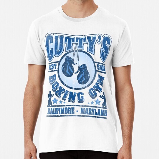 Cuttys Gym Distressed S to 5XL Made in the USA T-Shirt