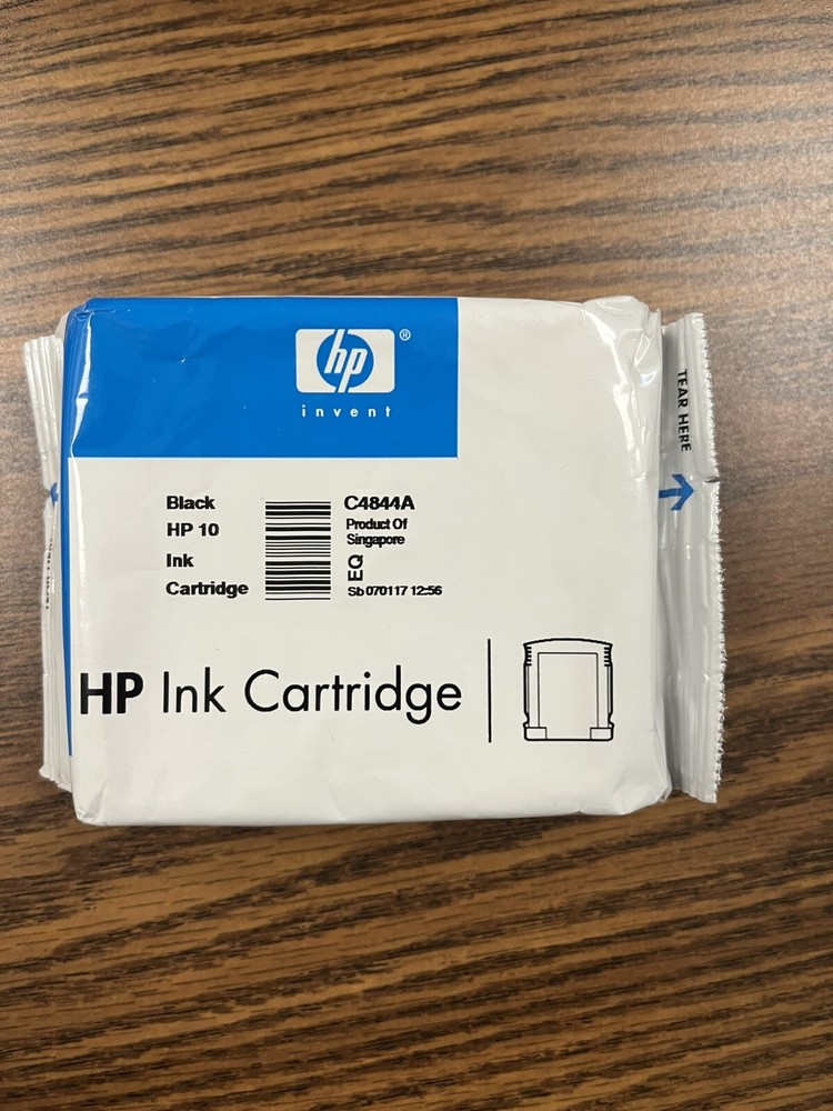 HP 10 Black Ink Cartridge - new sealed package