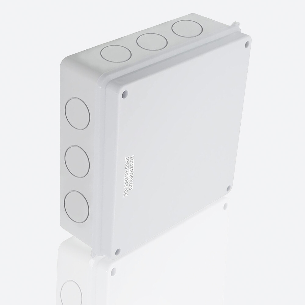 Electrical Junction Box Reversed Hole ABS Plastic Waterproof Project Enclosure-image