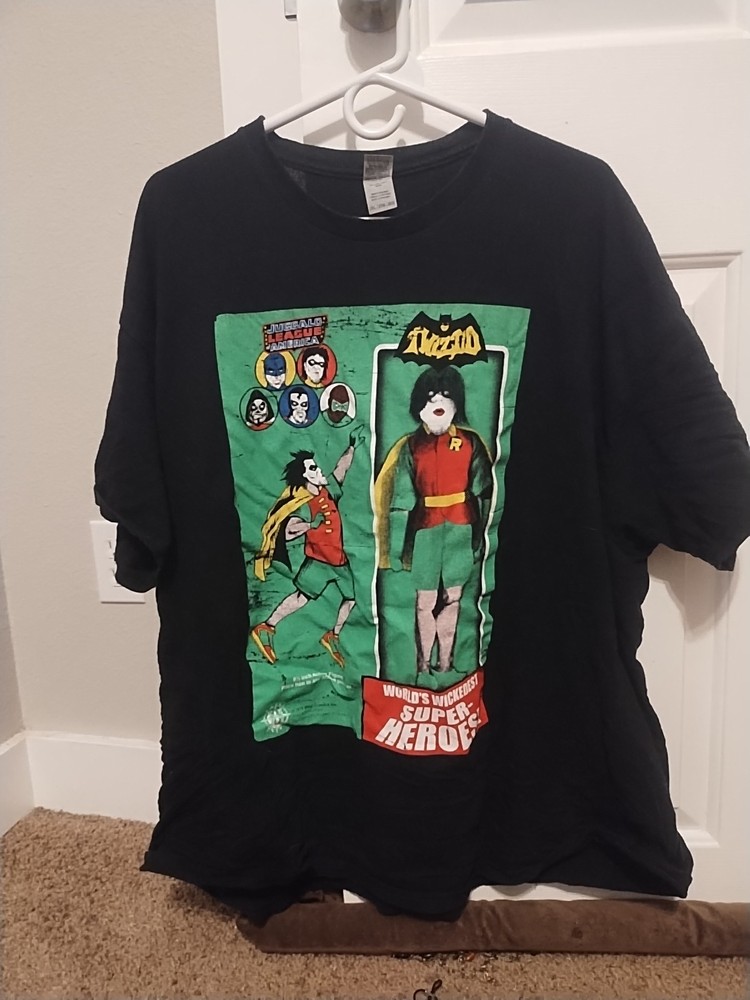 Twiztid T-shirt Juggalo League America 2XL Black ICP