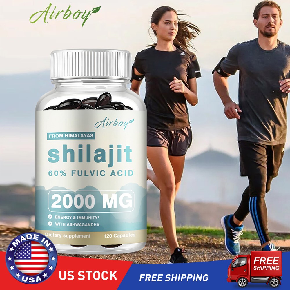 Shilajit 2000mg - Improving Mental Clarity and Memory,Boost Energy and Endurance