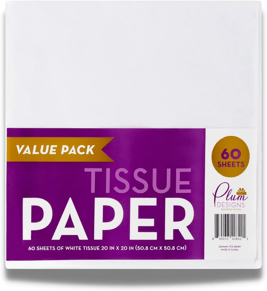White Tissue Paper for Gift Bags 20