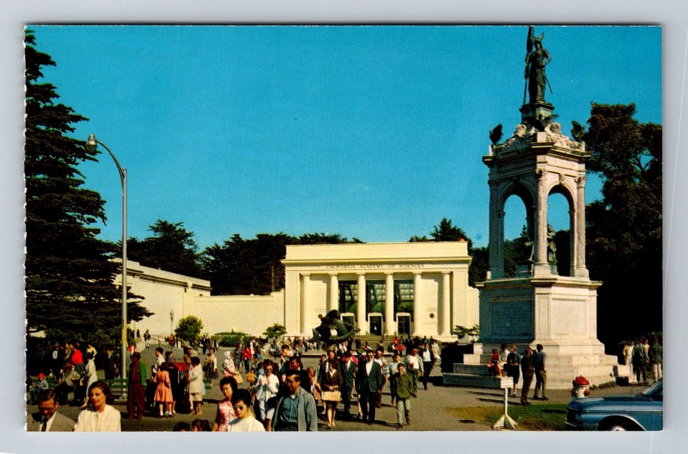San Francisco, CA-California, California Academy of Sciences Vintage Postcard