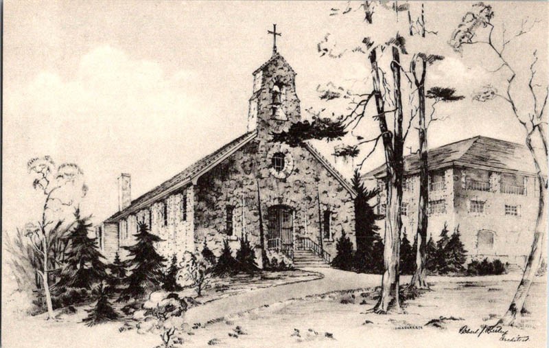 Monroe New York NY : CHURCH SCENE m/14 AV4460