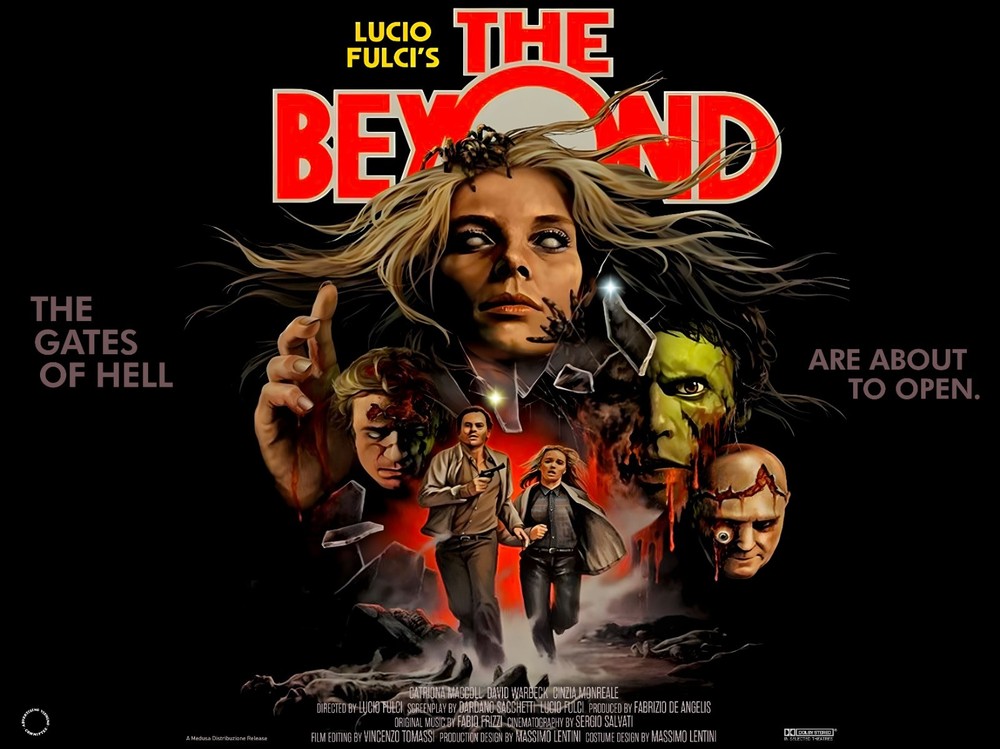 THE BEYOND 1981 quad poster print 30x40