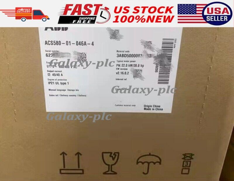 1pc ABB ACS580-01-046A-4 frequency converter 3PH 22KW