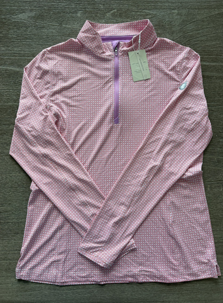 Women's Peter Millar Golf 1/4 Zip Pullover / Nwt / Small
