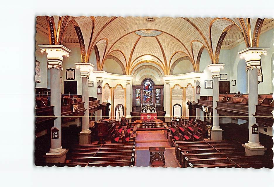Postcard Choir & Sanctuary Cathedral of the Holy Trinity Quebec Canada