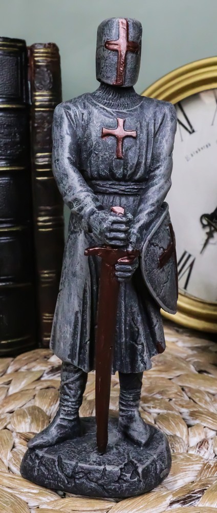 Templar - Collectible Figurine Statue Sculpture Figure Knight Model 6.25