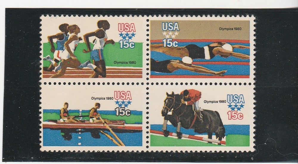 Scott #1791-1794 US Olympics MNH OG 4 Stamps Collection