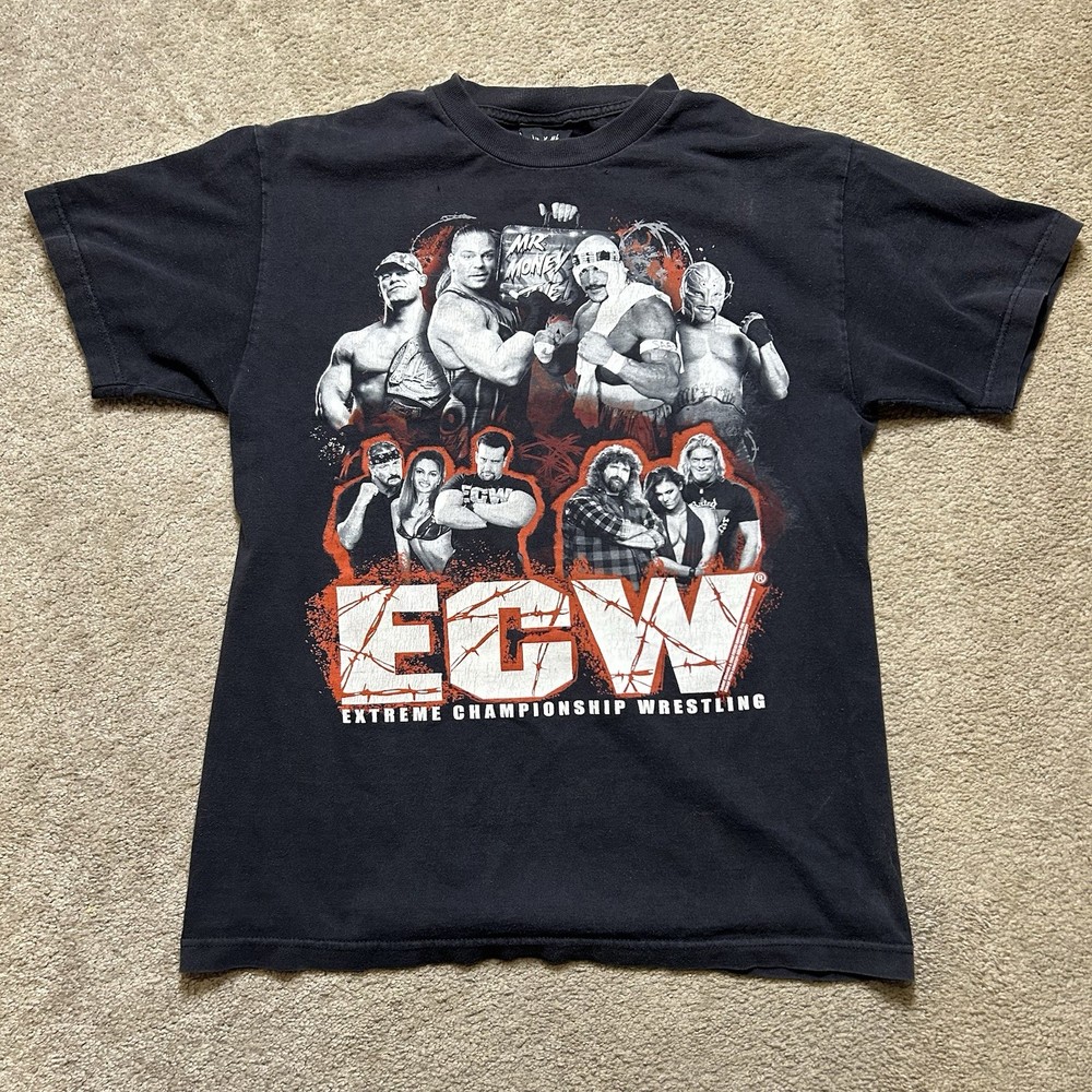 Ecw One Night Stand 2006 Event Shirt VTG Authentic M medium Rare RVD Cena WWE