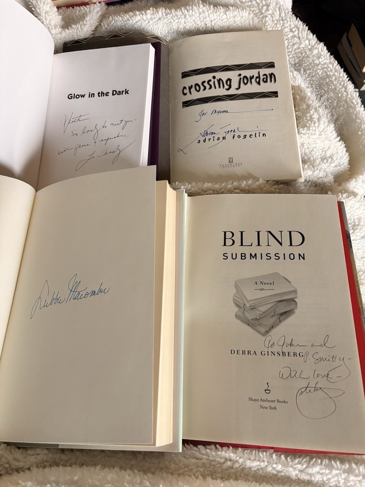 Debbie Macomber Adrian Fogelin Lisa Teasley Debra Ginsberg SIGNED Book Lot 4