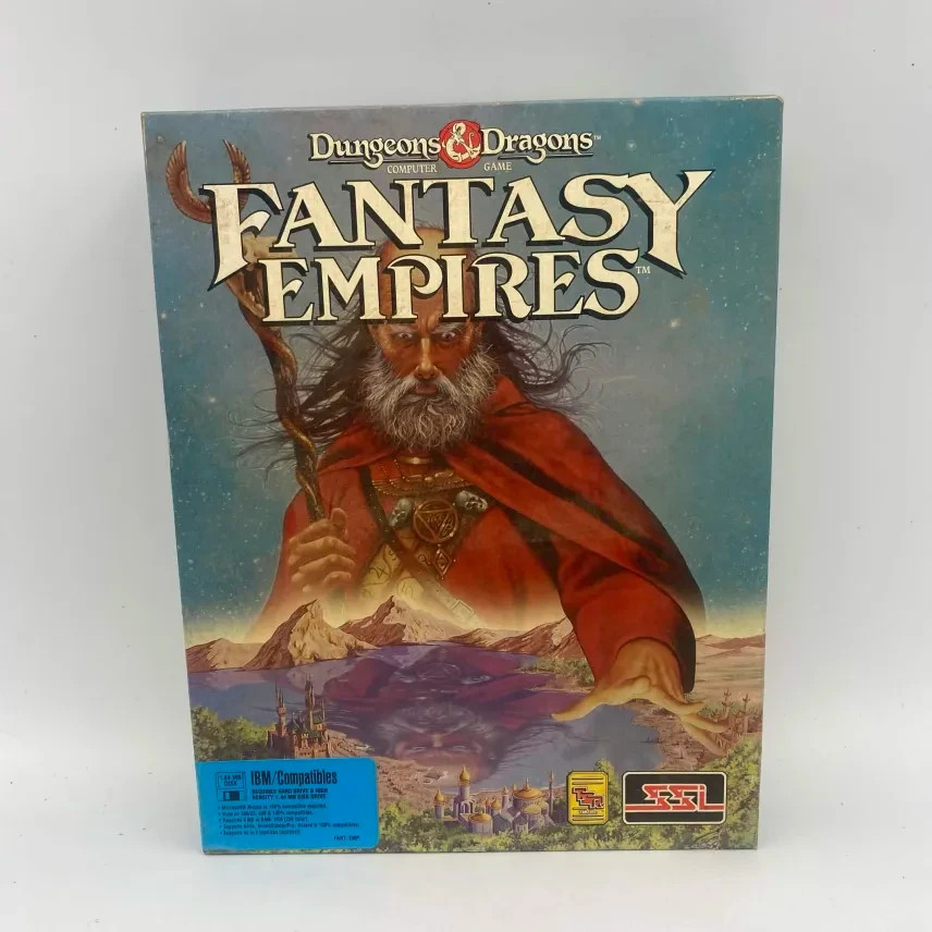 Dungeon & Dragons Fantasy Empires SSI IBM PC Big Box Game