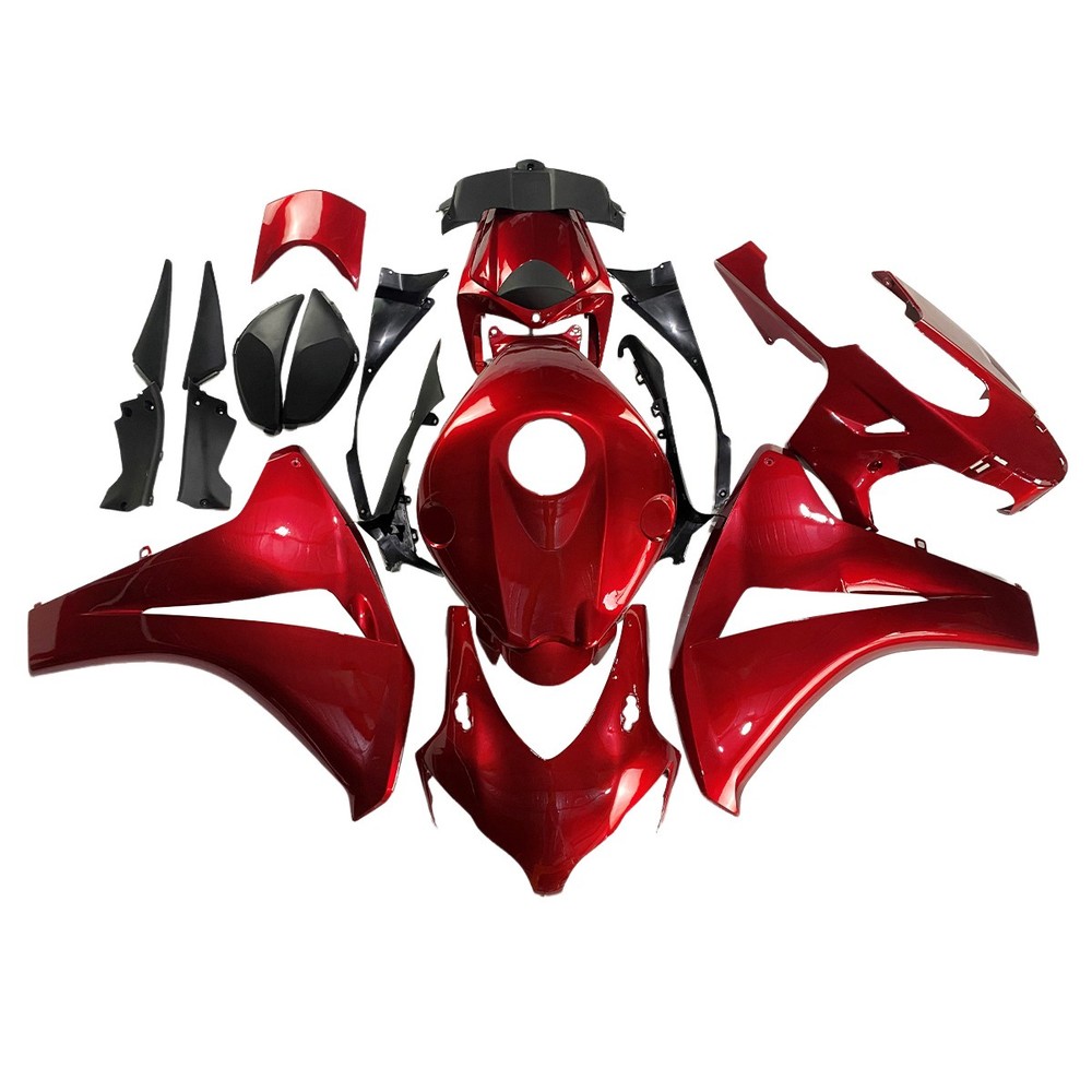 Candy Red Bodywork For Honda 2008 2009 2010 2011 CBR1000RR Injection Fairing Kit
