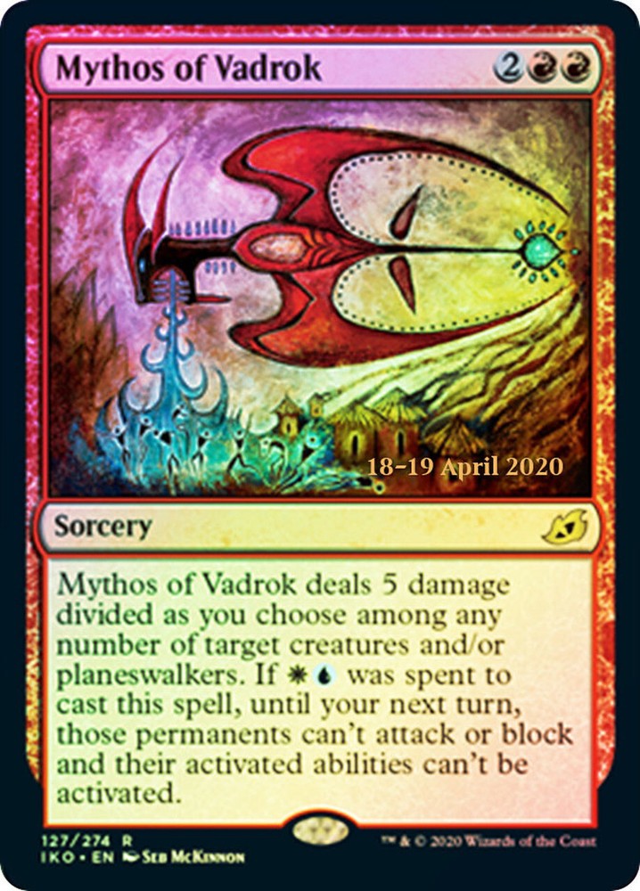 Pre-Release Promos - Mythos of Vadrok - Foil - Prerelease Promo