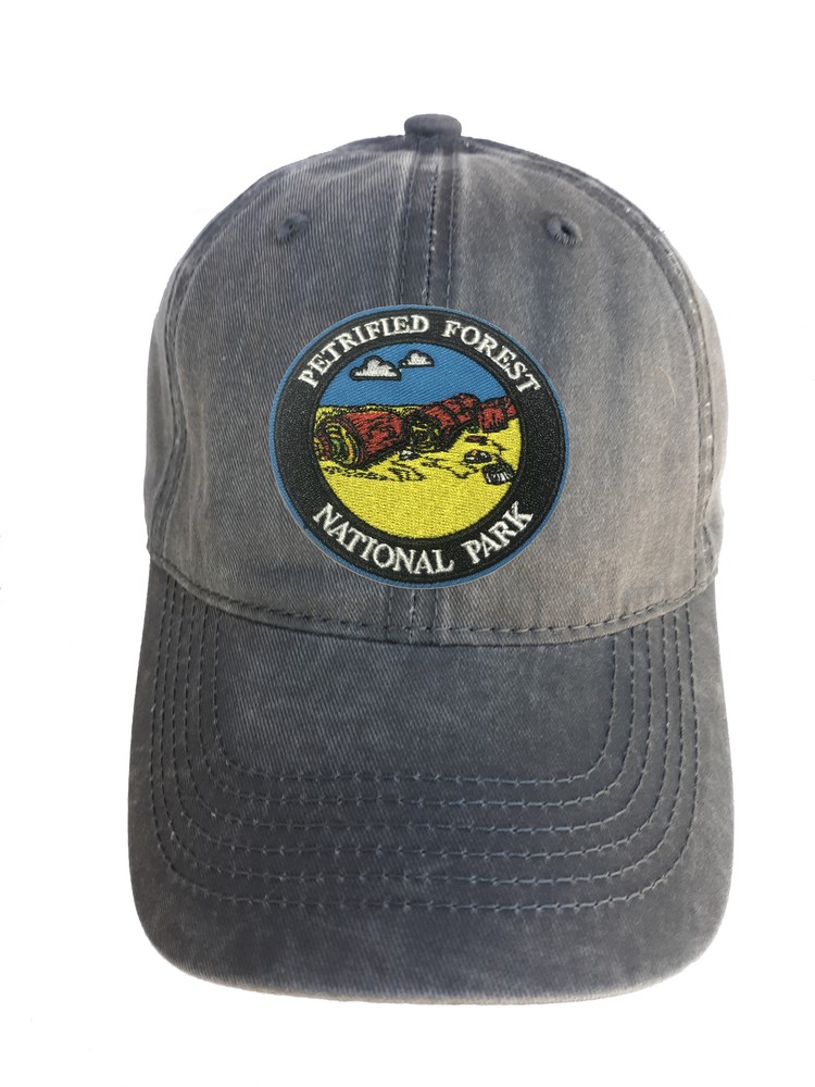 Petrified Forest Park Adjustable Curved Bill Strap Back Dad Hat Baseball Cap