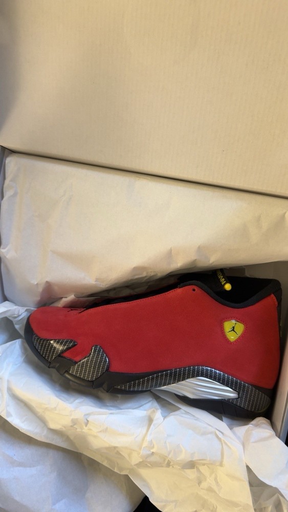 Air Jordan 14 'Challenge Red' Ferrari 2025 IF5015-600 Size 8 New OG All