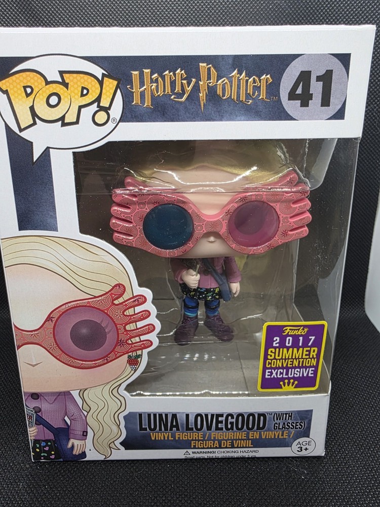 Funko Pop Harry Potter Luna Lovegood with Glasses 2017 SDCC Shared Exclusive #41
