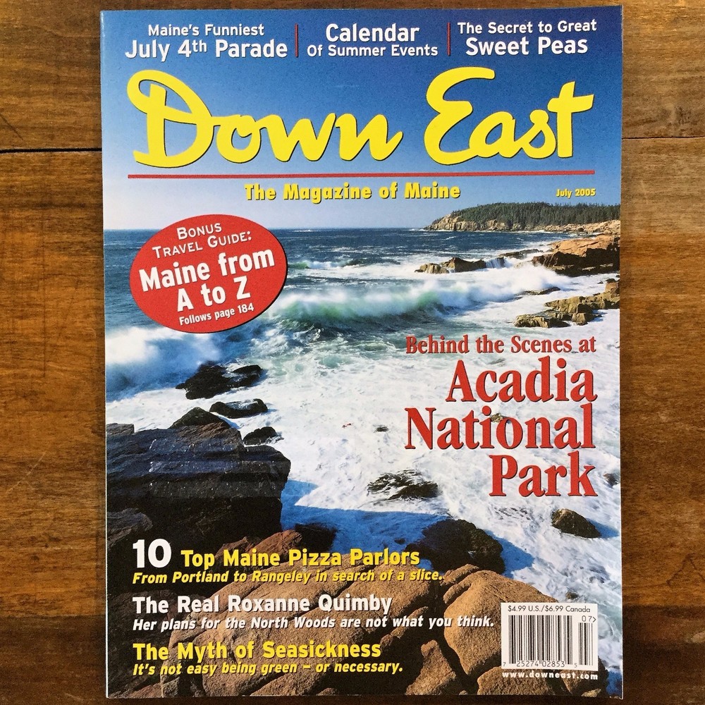 DOWN EAST Magazine of Maine July 2005 Acadia National Park Surry Winter Harbor-image