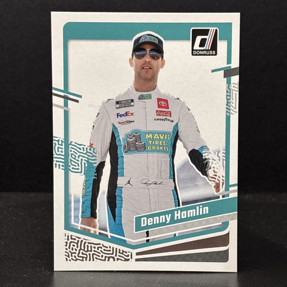 2024 Panini Donruss Racing Denny Hamlin #15 Joe Gibbs Racing NASCAR