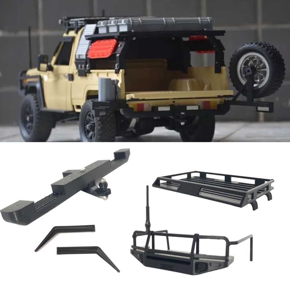 DIY Parts Modified Plastic Accessories Retrofits for MN82 Truck 1:12 RC Car
