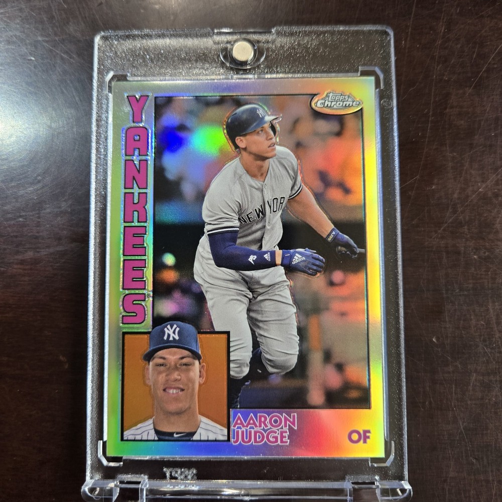 Aaron Judge Silver Refractor Investment Card Sp Topps Chrome Yankees Mvp Mint⚡️