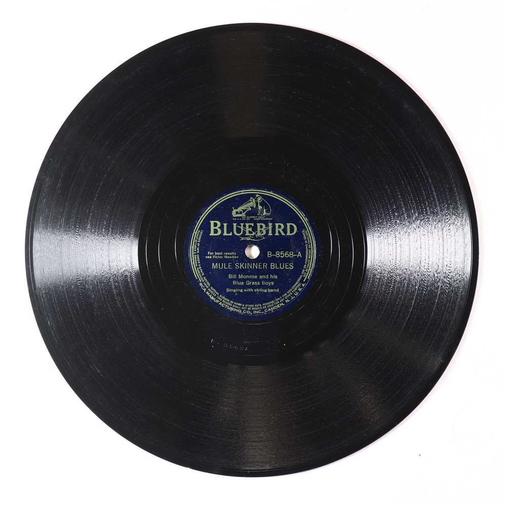 C&W Bluegrass 78 - Bill Monroe - Mule Skinner Blues - Bluebird B-8568