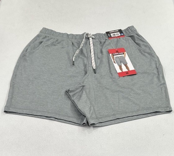 Kirkland Signature Men’s Lounge Shorts, Gray, Size M