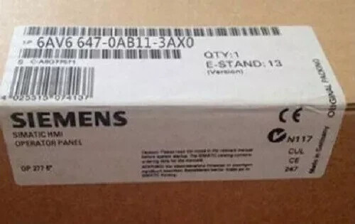 1PC 6AV6647-0AB11-3AX0 NEW SIEMENS IN STOCK Fast delivery
