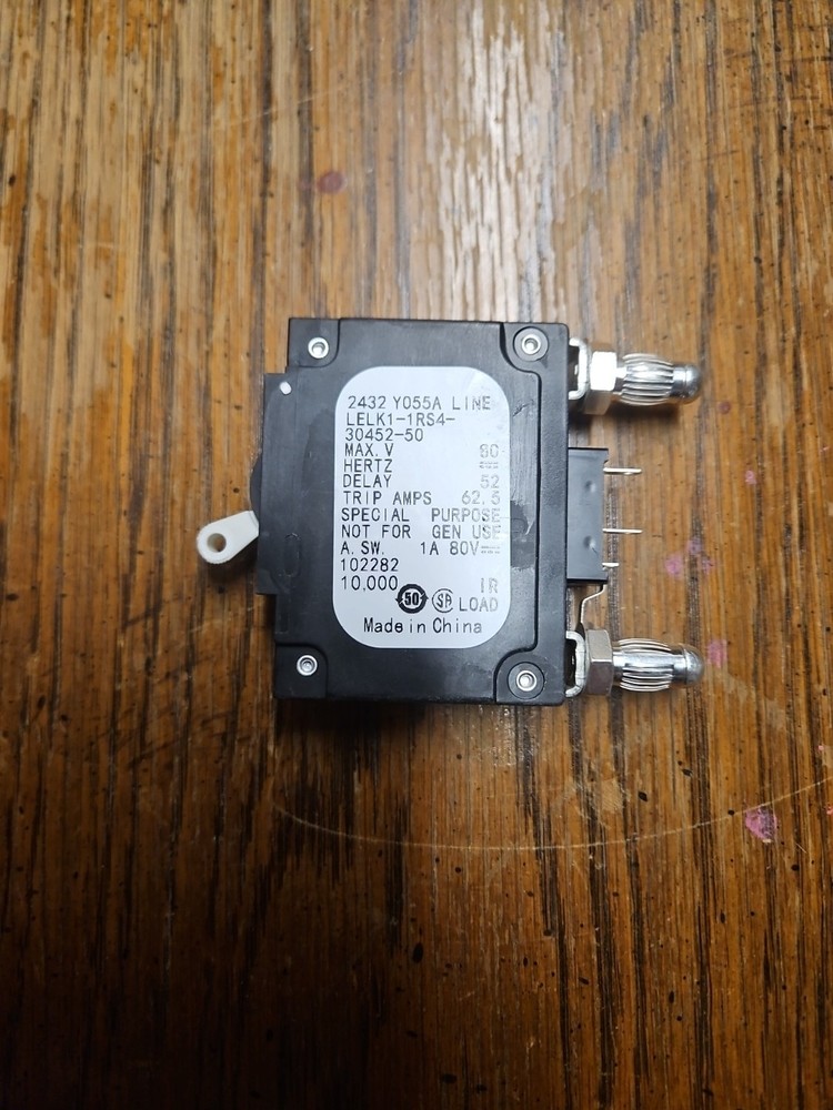 Airpax LELK1-1RS4-30452-50 50A Circuit Breaker