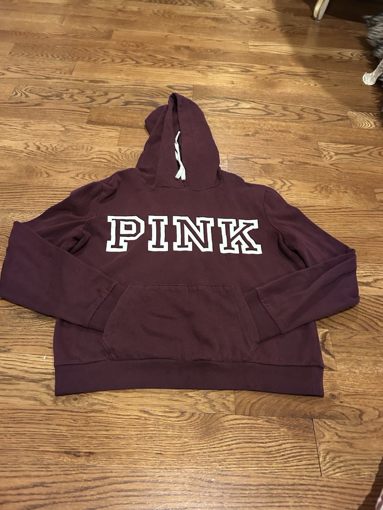 Women’s Purple Victorias Secret Love Pink Hoodie - Medium