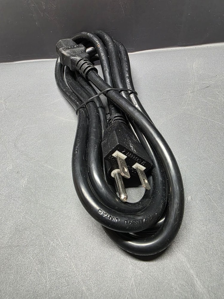 Heavy Duty IEC C13 Power Cord 15A 250V 14AWG NEMA 5-15P