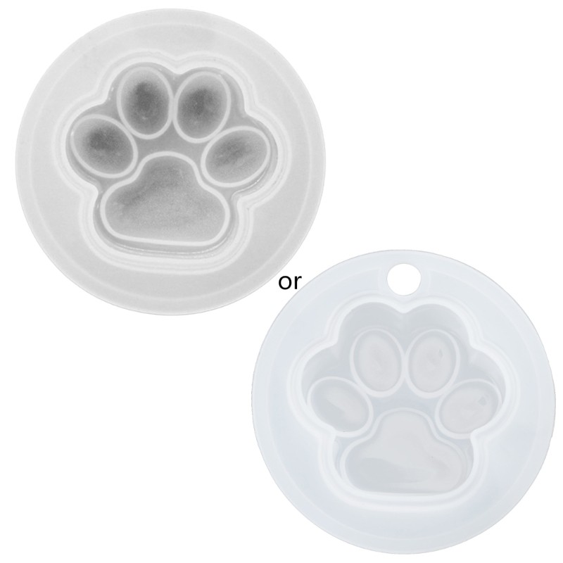Frosted Cat Claw UV Resin Mold for Keychains and Jewelry