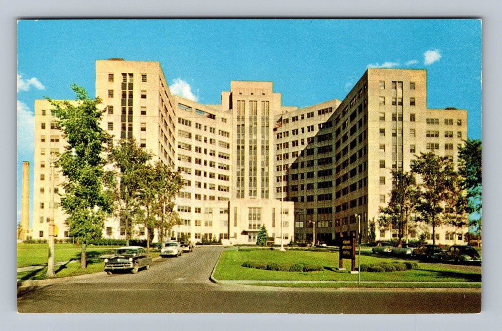 Buffalo NY-New York Veterans Administration Hospital Vintage Postcard Standard