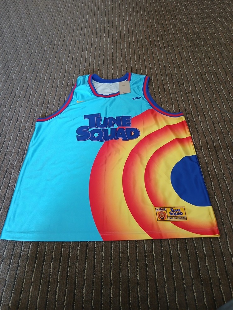 Nike Dri Fit Space Jam Tune Squad Lebron James #6 Jersey Men's XXL NEW (Sports)