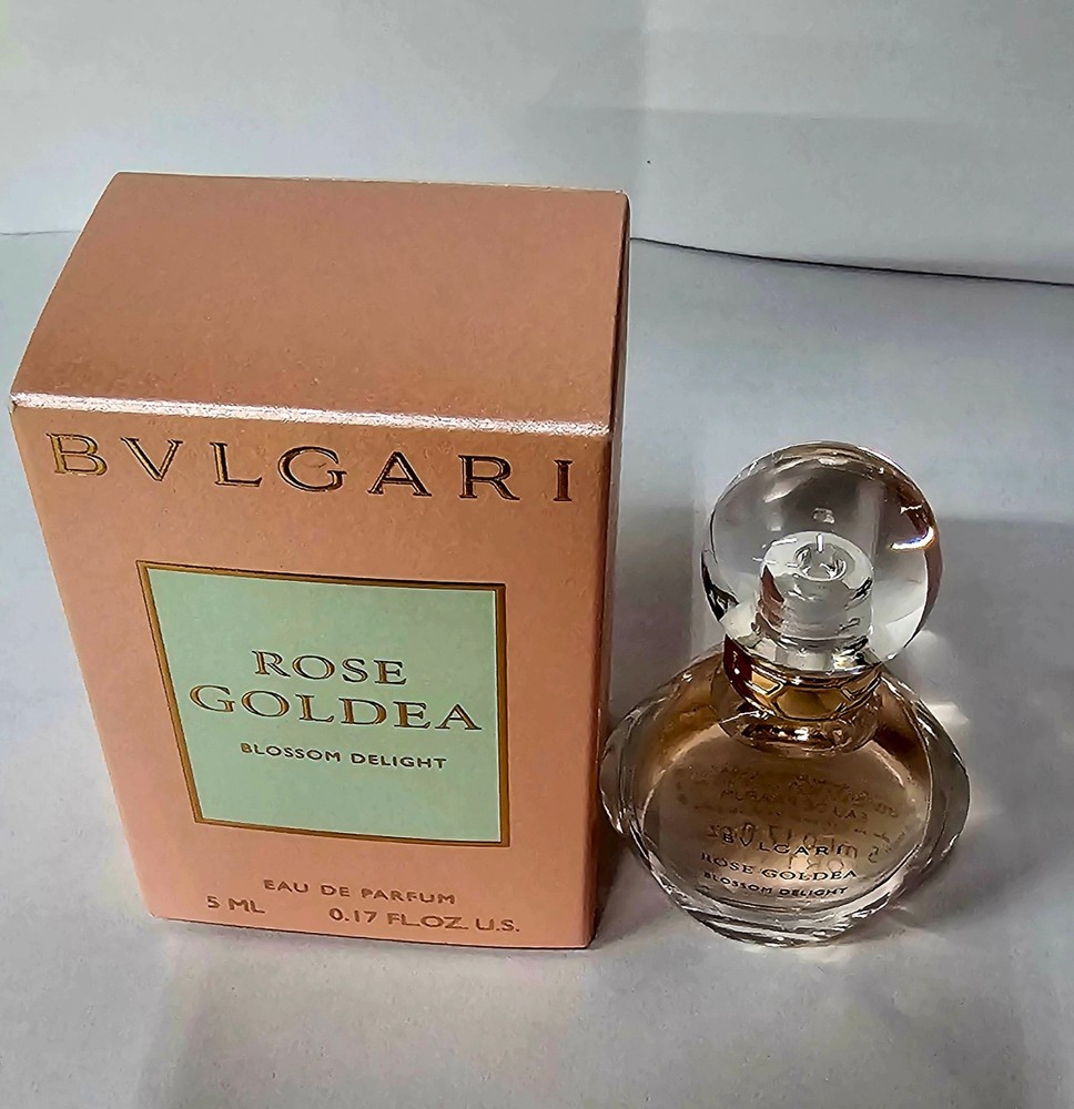 Bvlgari Rose Goldea Blossom Delight Eau De Parfum 0.17 OZ/ 5ML Splash New In Box