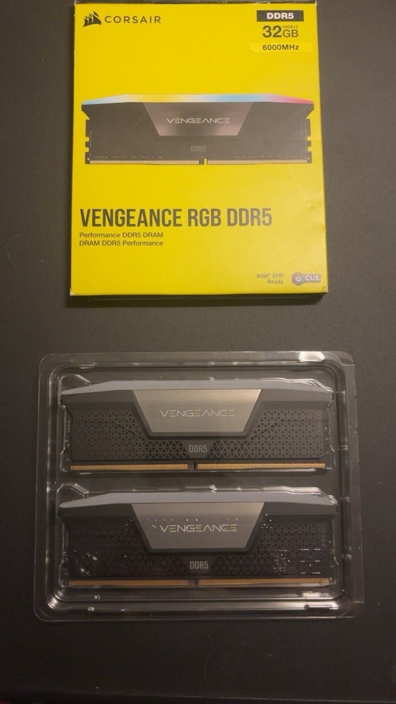Corsair Vengeance DDR5 (2x16GB) 6000MHz DIMM RAM kit