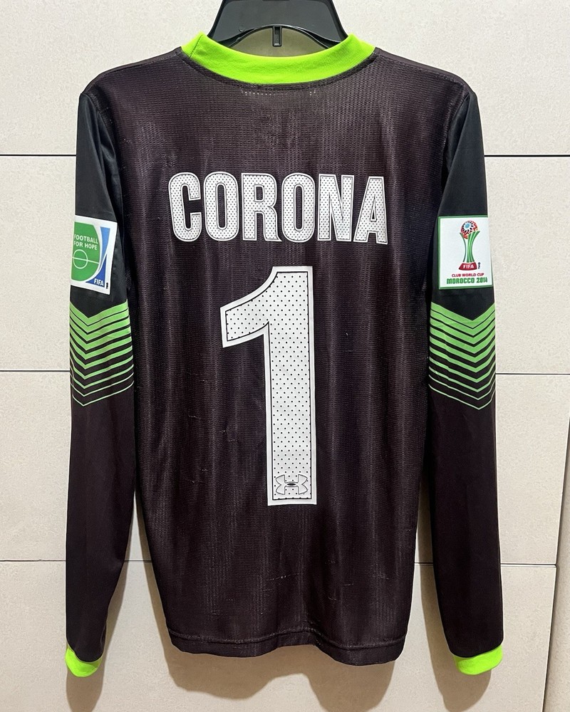 Cruz Azul Under Armour Goalkeeper Portero Jersey 2014 Mundial de Clubes Morocco