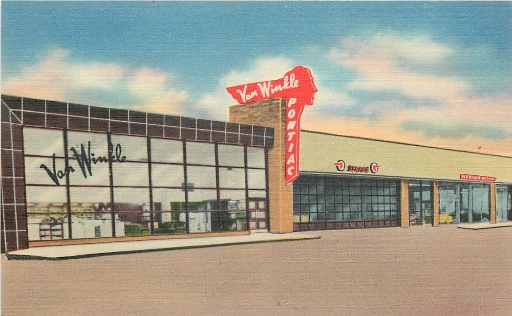 1940s Dallas Texas Van Winkle Moor CO occupation Nationwide Postcard 26-363.9