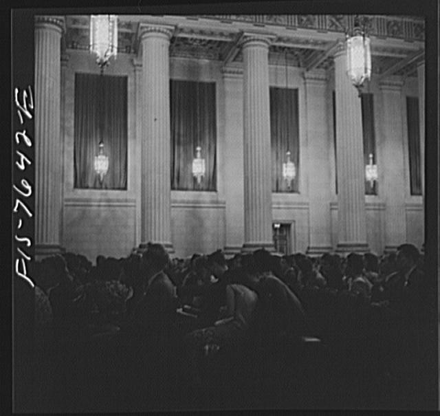 : Washington, Untitled photo, D.C. International youth assembly. General view