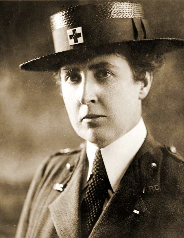 1920 Red Cross Assistant Mgr Miss Ellen Louise Adee Old Photo 8.5