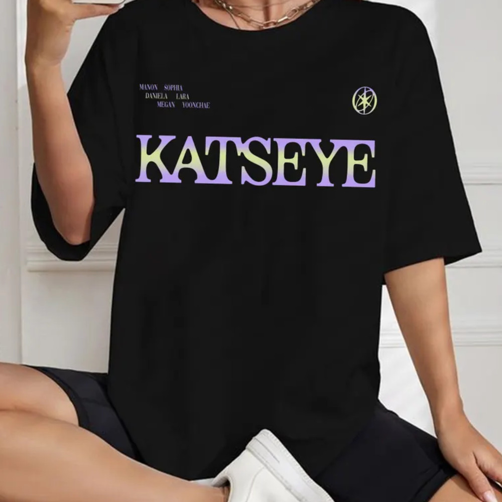 Katseye Beautiful Chaos Tour 2025 Merch T Shirt, Hoodie,  Sweatshirt Unisex NEW