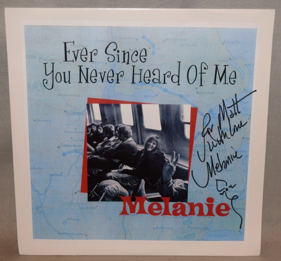 2012 -MELANIE- Signed/Autograph/Auto Vinyl LP Record Album - Ever Since You