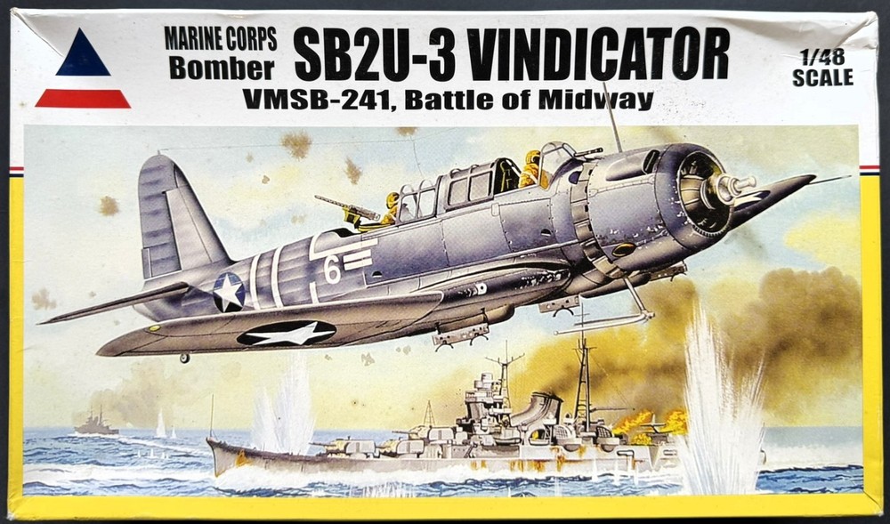 Accurate Miniatures SB2U-3 Vindicator VMSB-241 Battle of Midway 1:48 480202-image