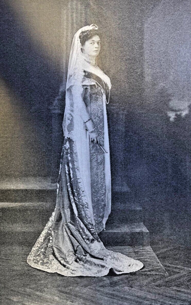 1914 Illustration Queen Eleonore of Bulgaria