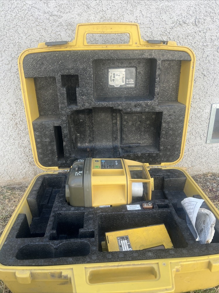 TOPCON RL-H1SA SELF LEVELING SLOPE ROTARY LASER LEVEL,GRADE,TRANSIT,SPECTRA