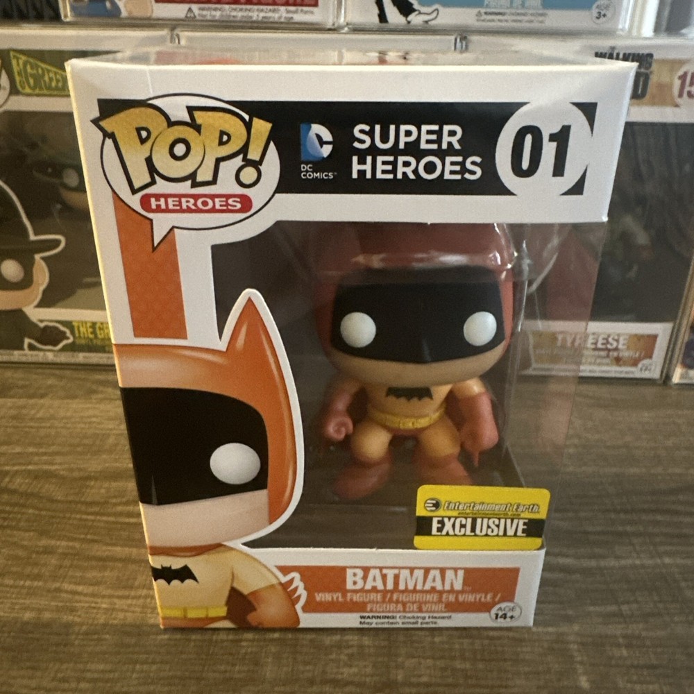 Funko Pop! Vinyl: DC Universe - Batman - (Orange) - Entertainment Earth