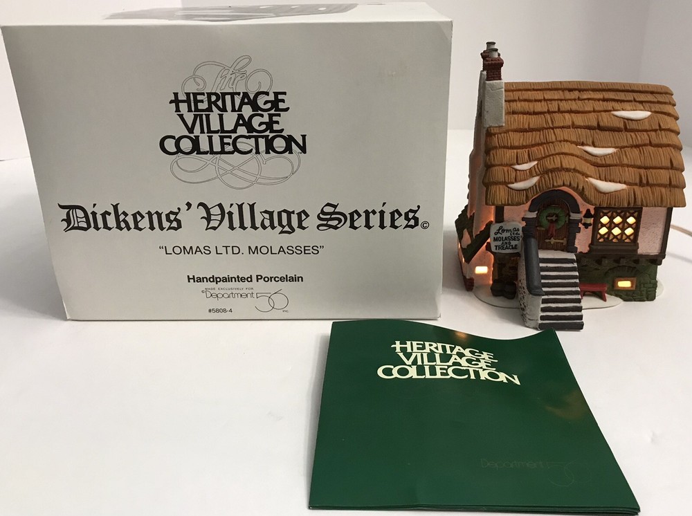 Department 56 - Dickens Village Series - “Lomas LTD. Molasses” - #5808-4 NEW